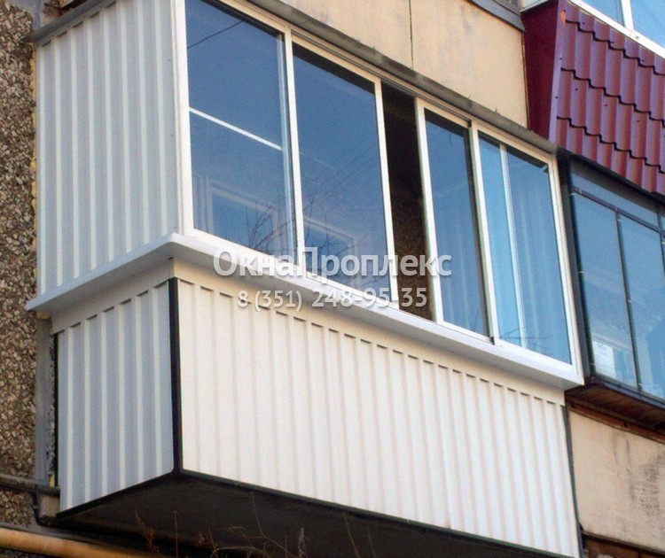 Алюминиевый балкон