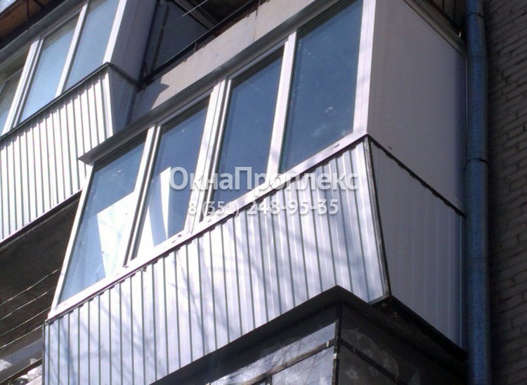 Остекление балконов Копейск - цена